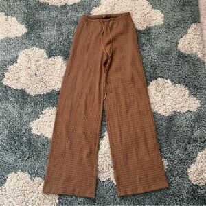 Zara Wide Leg Knit Pants